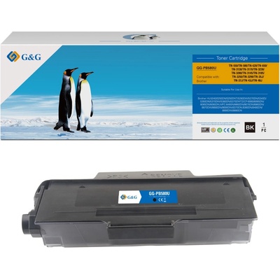 Compatible УНИВЕРСАЛНА КАСЕТА ЗА BROTHER HL 5250DNLT/5280DWLT/5250DNHY/DCP 8065DN/8060 - TN3130 (TN-3130)/TN3170 (TN-3170)/TN7300 (TN-7300)/TN7600 (TN-7600) - HIGH CAPACITY - Black - PN NT-C0580U/NT-CB580U/NT-PB580U - G&G (NT-C0580U)