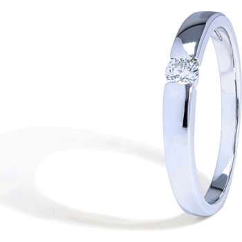Blink-Blink Diamantový prsteň z bieleho zlata 1300BDG