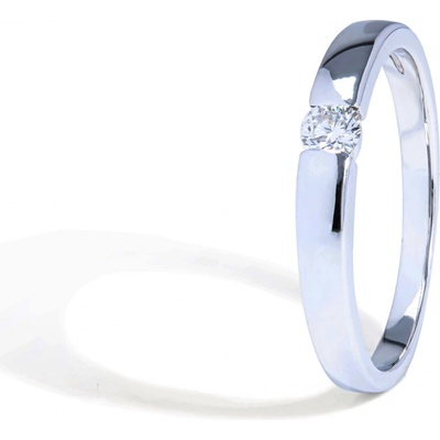 Blink-Blink Diamantový prsteň z bieleho zlata 1300BDG