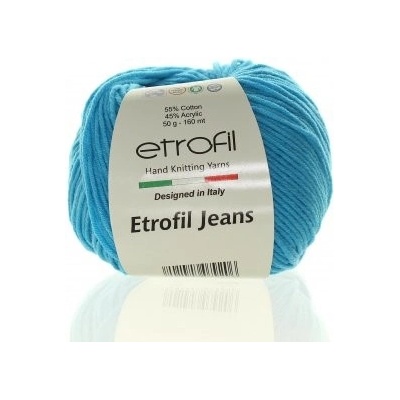 Etrofil Jeans tyrkysová 021