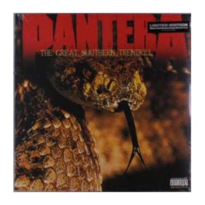 Pantera GreatShern Trendkill Reissue White and Sandblasted Orange Marbled Coloured LP