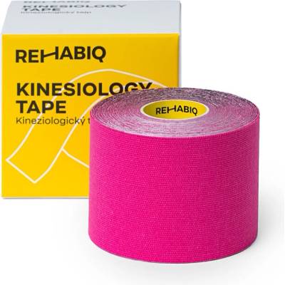 REHABIQ Kinesiology tape ružová 5 cm x 5 m