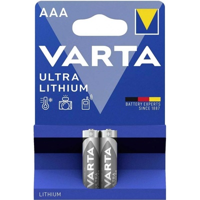 Varta Ultra Lithium 2ks AAA 6103301402