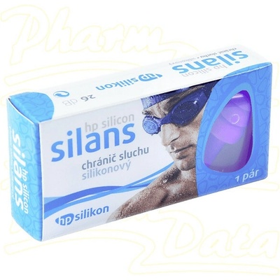 Chránič sluchu SILANS AQUA hp silicon-vodní sporty