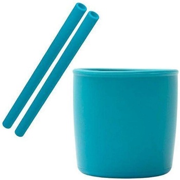 Силиконов сет от 3 части (чаша и 2 бр. сламки) (babychefs07-4)