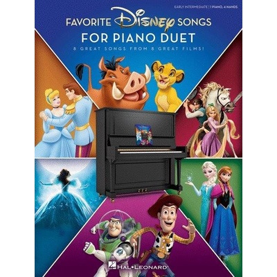 Favorite Disney Songs for Piano Duet noty na čtyřruční klavír – Zboží Mobilmania