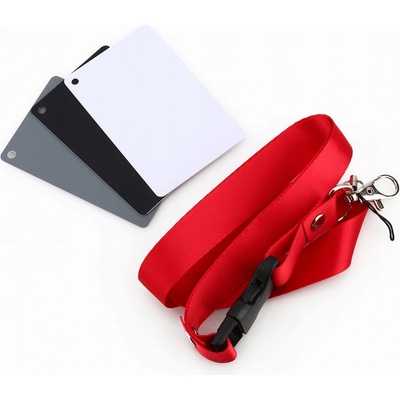 ŠEDÁ KARTA SADA KARET 3V1 VYVÁŽENÍ BÍLÉ 8,5 X 5,4 CM – Zbozi.Blesk.cz