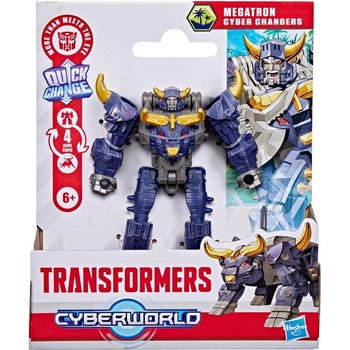 Hasbro Екшън фигура Hasbro Transformers Cyberworld - Megatron Cyber Changers, трансформираща се (G0746)