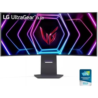 Монитор LG 39GS95QE-B, 39" (99.06cm) OLED панел, 240Hz, UWQHD, 0.03ms, 1 500 000: 1, 275cd/m2, DisplayPort, HDMI, USB Hub (39GS95QE-B)
