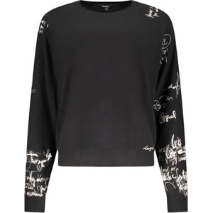 Desigual Дамска блуза desigual, Размер xs, Цвят Черен (26swjf10_ne2000)