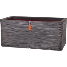 Capi Květináč Rib NL 73x39x32 cm antracit