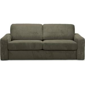 makamii Сгъваем диван от рипсено кадифе в цвят каки 195 cm Nona - Makamii (NONA_3SF_27_P1_C4)