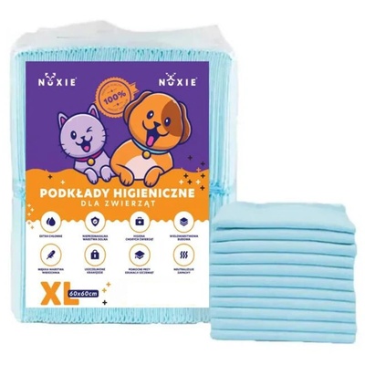 Nuxie NUXIE® Постелка за кучета, хигиенични подложки, 40 броя, 60 x 60 cm, XL