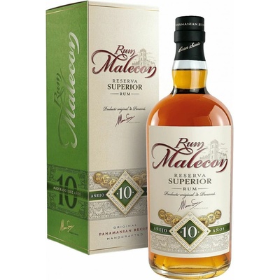 Malecon Reserva Superior 10letý panamský rum 40% 0,7 l (holá láhev)