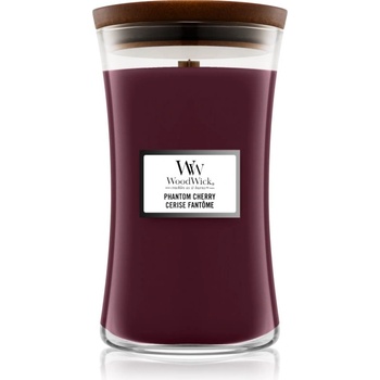 WoodWick Phantom Cherry ароматна свещ с дървен фитил 609.5 гр