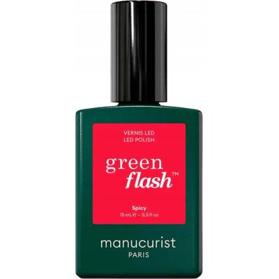 Manucurist Green Flash LED gel lak na nehty Spicy 15 ml