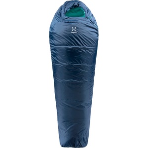 Haglöfs Дамски синтетичен спален чувал Haglöfs Women's Musca -1 Synthetic sleeping bag - Midnight Blue / Mint - размер 175 cm (514-1725-0111) Спален чувал