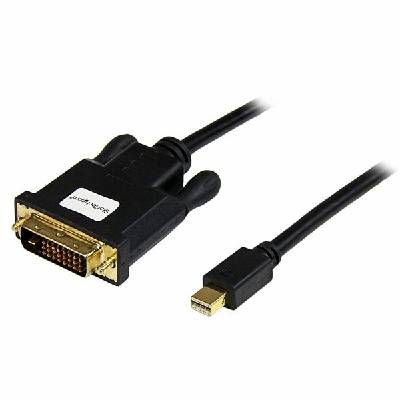 StarTech. com MDP2DVIMM3BS адаптер за видео кабел 0, 9 м Mini DisplayPort DVI-D Черен (MDP2DVIMM3BS) (MDP2DVIMM3BS)