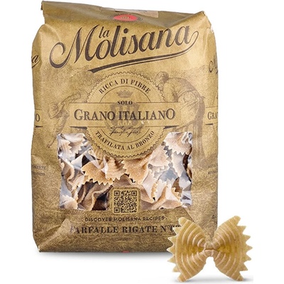 La Molisana Farfalle z celozrnné mouky 0,5 kg