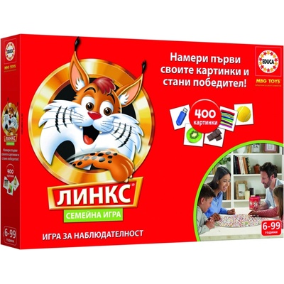 Educa Настолна игра Educa - Линкс, 400 картинки (EDUBG20707)