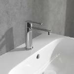 Villeroy & Boch Architectura едноръкохватков смесител за умивалник, гланциран хром, без вентил (TVW10300400161)