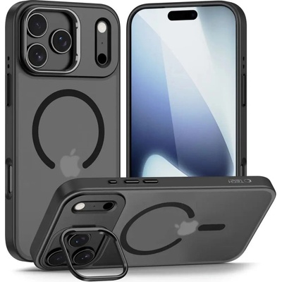 Tech-Protect Калъф Tech-Protect MagStand MagSafe за iPhone 17 Pro Max - черен мат (5906302330522)