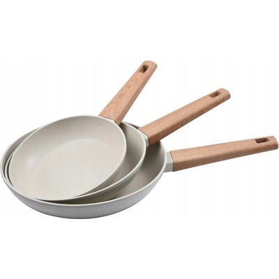 Bergner Sada pánví mramorová 3 ks 18 cm, 22 cm, 26 cm
