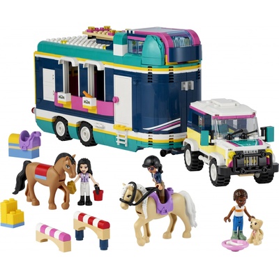 LEGO® Friends 41722 Auto s prívesom na kone