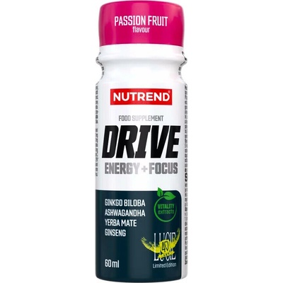 Nutrend Drive Shot Dračie Ovocie 60 ml