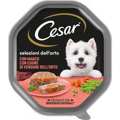 Cesar Adult Dog Klassik hovädzie a zelenina jemná 150 g