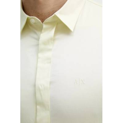 Giorgio Armani риза мъжка от памук с еластан (8NZCBD.ZN10Z.)