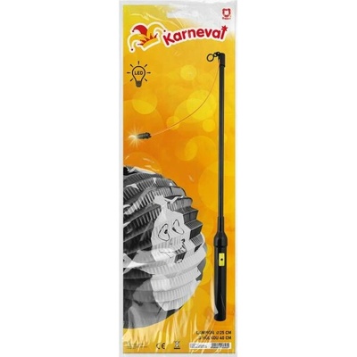 RAPPA Lampion duch Halloween 25 cm duch koule se svítící hůlkou 39 cm