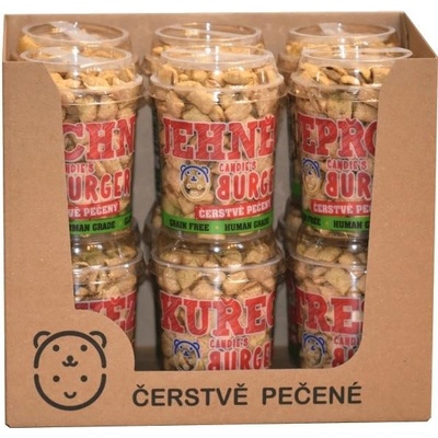 CANDIE'S MIX BURGER 6 DRUHŮ PO 2 ks 12 x 60 g
