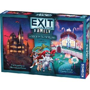 Kosmos Настолна игра Exit: The Game - Family - 2 Escape Adventures - Кооперативна (692885) - ozone