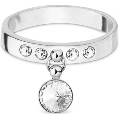 Spark prsten čirý se Swarovski Elements Glee 14303 2150 Krystal