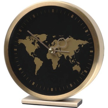 4LIVING Часовник будилник Globe - Ø12 см (TB-4Living-650156)
