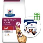 Hill's Hill s Prescription Diet i/d Грижа за храносмилането гранули за кучета 16 кг + 2x Лакомства безплатно
