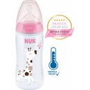 Nuk FC+Temperature Control Box Flow Control cumlík pink 300 ml