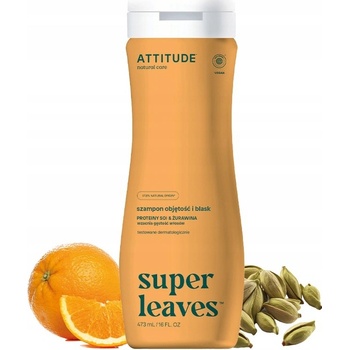 Attitude Super leaves Shampoo lesk a objem pro jemné vlasy 473 ml
