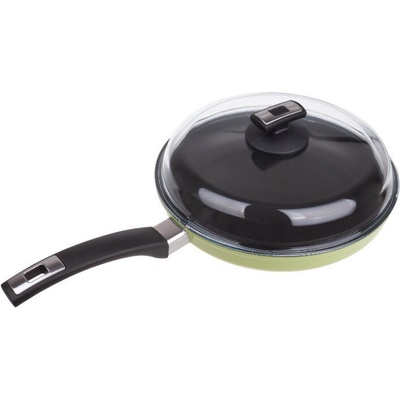 Top Alulit Titánová panvica 28 cm x 5 cm / 2.6 l s pokrievkou, svetlozelená