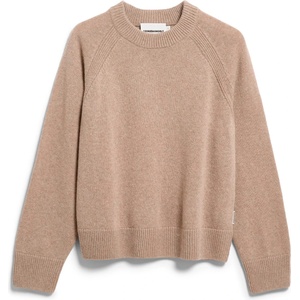 ARMEDANGELS Дамски пуловер ARMEDANGELS Women's Wool Knit Sweater Jumper - Soft Nougat - размер XL (117-4050-0315)