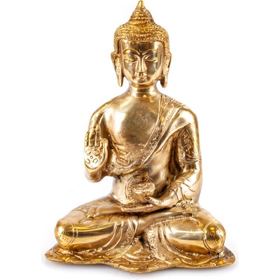 Soška kov Buddha 20 cm 01