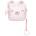 KikkaBoo Плюшено кубче KikkaBoo Bear with me - Pink (31201010394)
