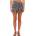 SUNDEK Short lurex sarong - Grey (Silver)