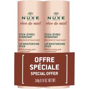 NUXE Reve De Miel Комплект - Стик за устни, 2 х 4 g (Лимитирано) - ozone