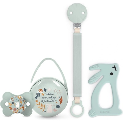 Suavinex Wonderland Gift Set 0-6 m Green подаръчен комплект за бебета