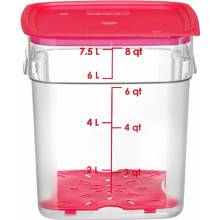 Cambro Nádoba na potraviny CamSquares Fresh Pro Cambro priehľadná 7,6 l 229 x 229 x 243 mm