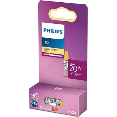 Philips LED Крушка Philips G4/1, 7W/12V 2700K (P6778)