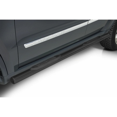 Steeler Nerezové bočné rámy s plastovými stupňami JEEP GRAND CHEROKEE 2011-2014 Black
