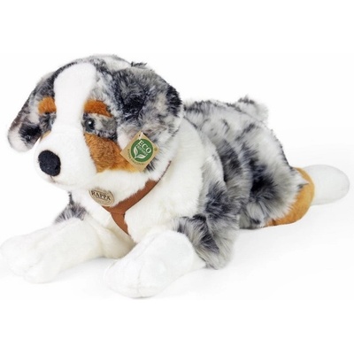 Rappa Плюшена играчка Rappa Еко приятели - Австралийска овчарка с нагръдник, 61 cm (230040)